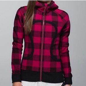 RARE plaid Lululemon scuba